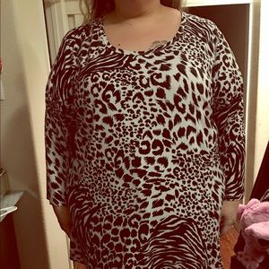 Pretty animal print top